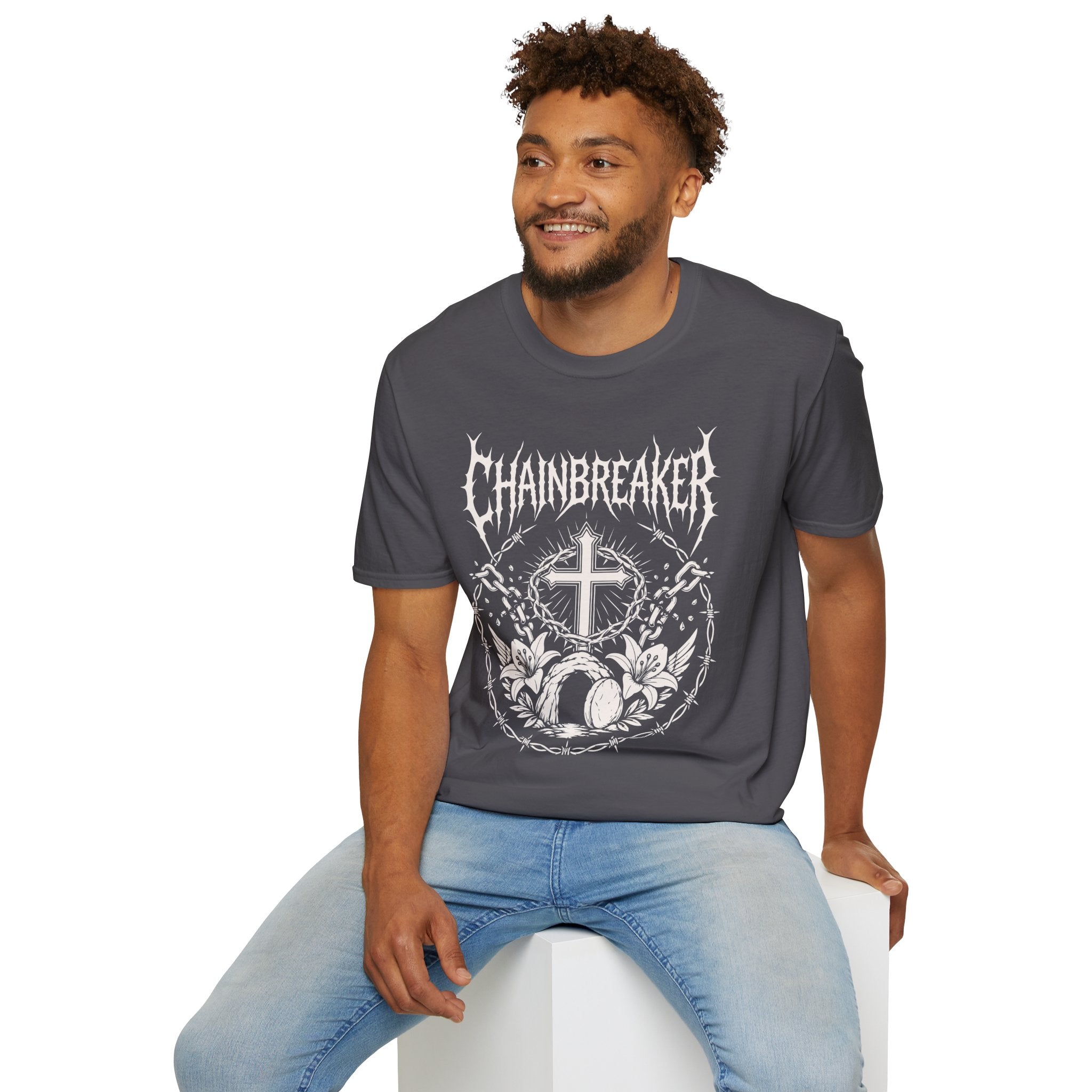 CHAINBREAKER CROSS TOMB METAL T-Shirt