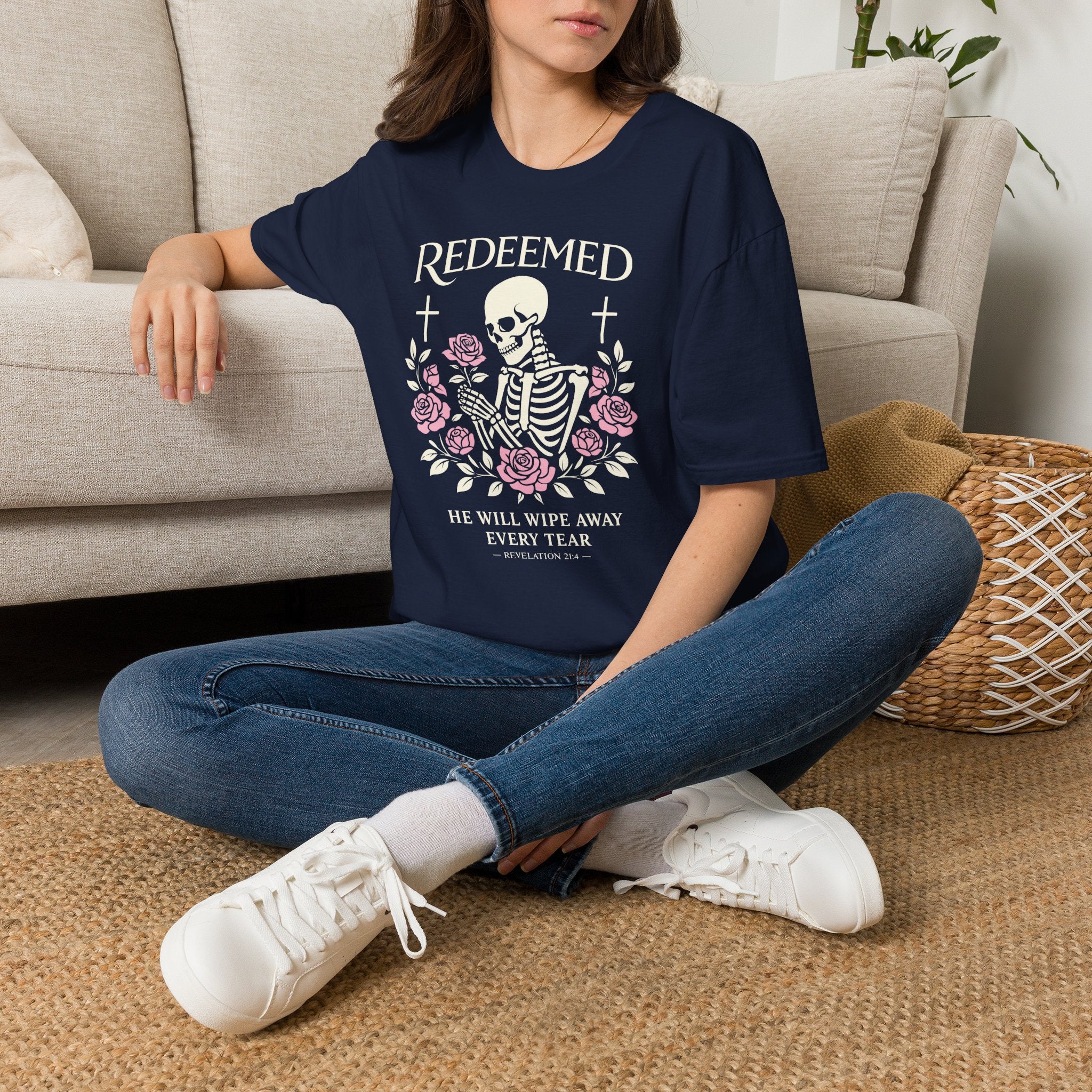 REDEEMED HE WILL WIPE AWAY EVERY TEAR T-Shirt