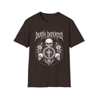 DEATH DEFEATED SKULL CIRCLE METAL T-Shirt