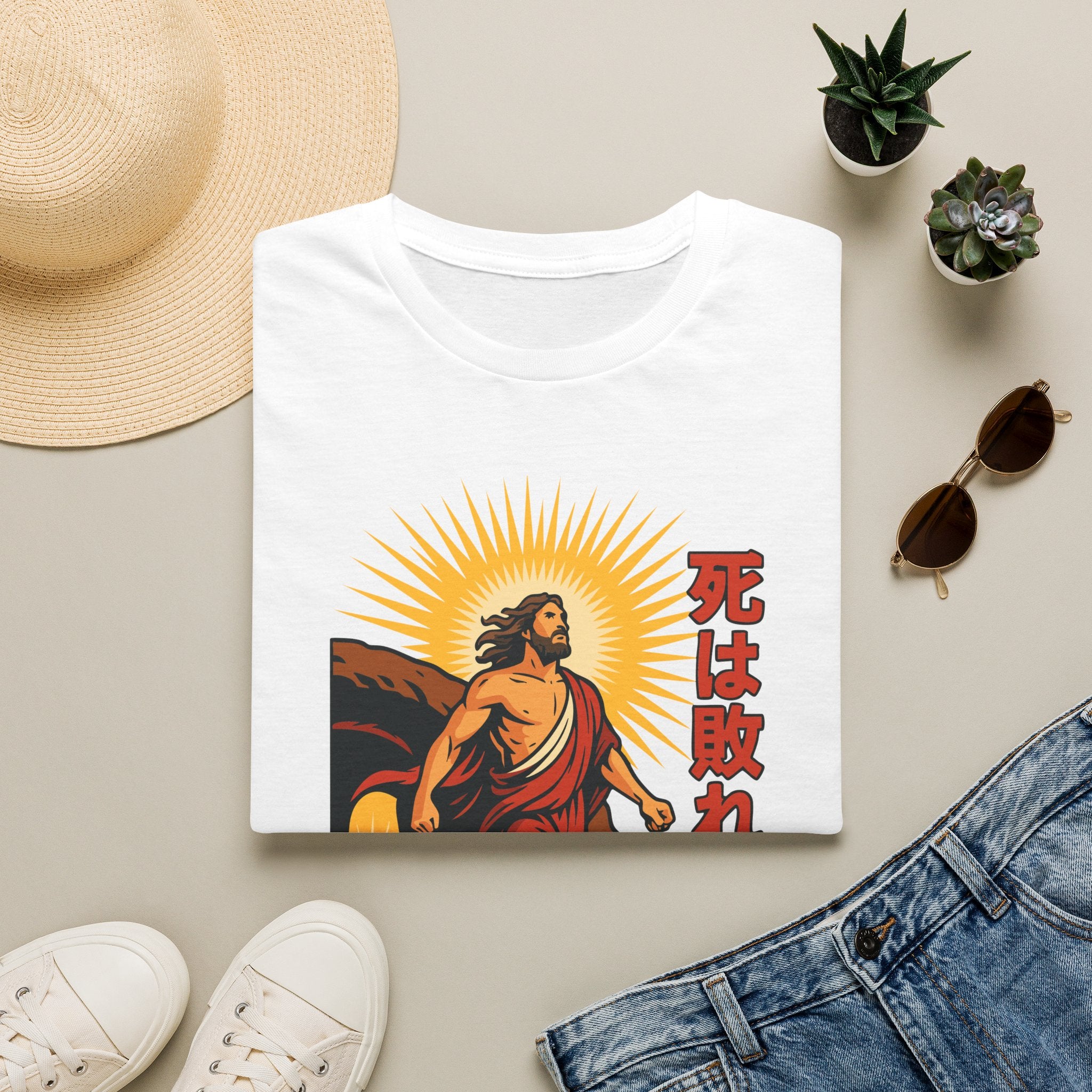 Manga Jesus Tomb Resurrection 2 T-Shirt