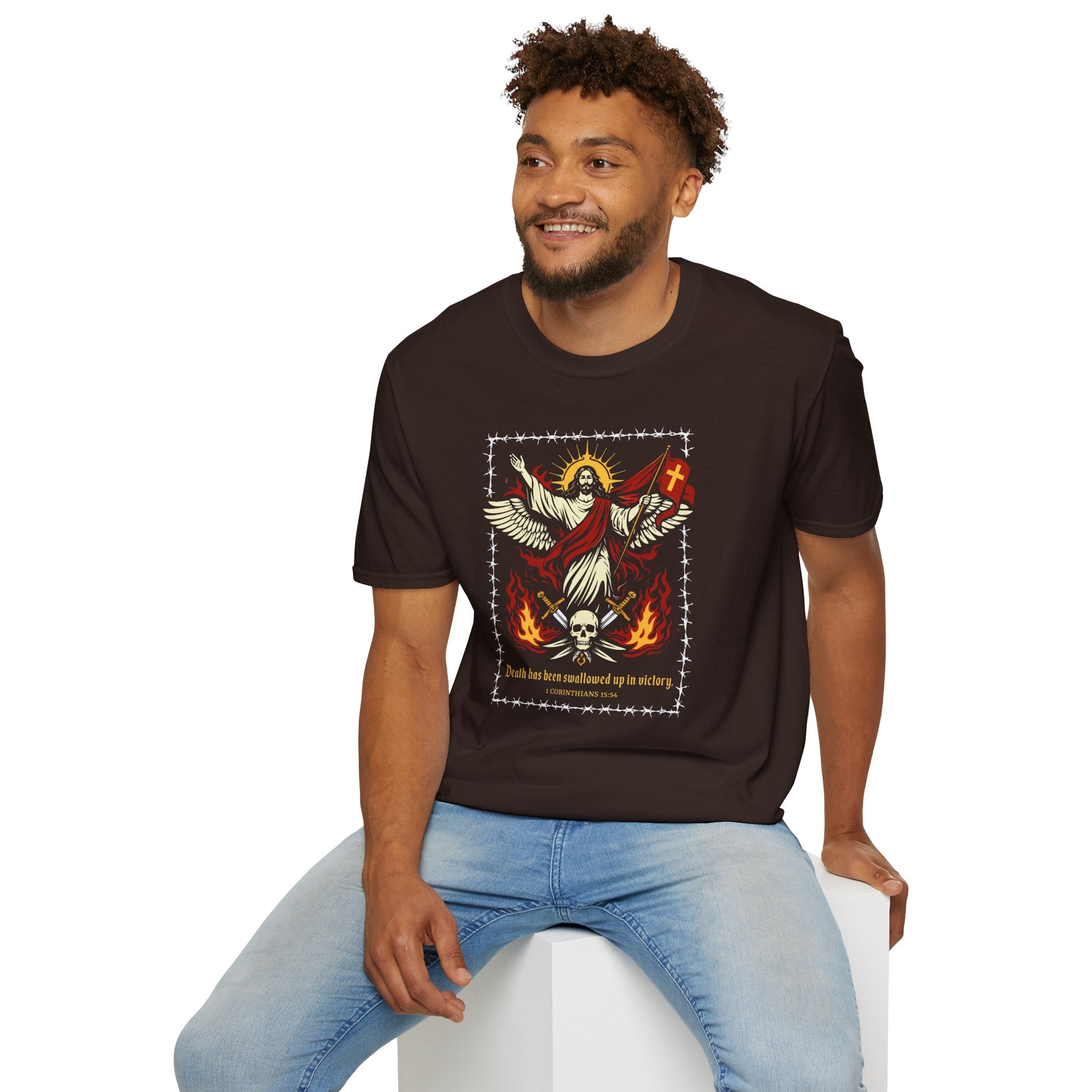 DEATH HAS BEEN SWALLOWED UP IN VICTORY T-Shirt