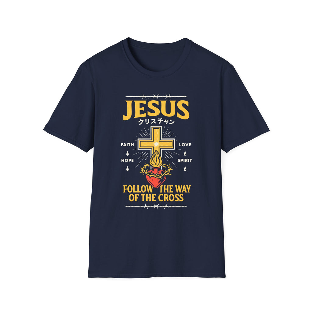 JESUS FOLLOW THE WAY OF THE CROSS T-Shirt