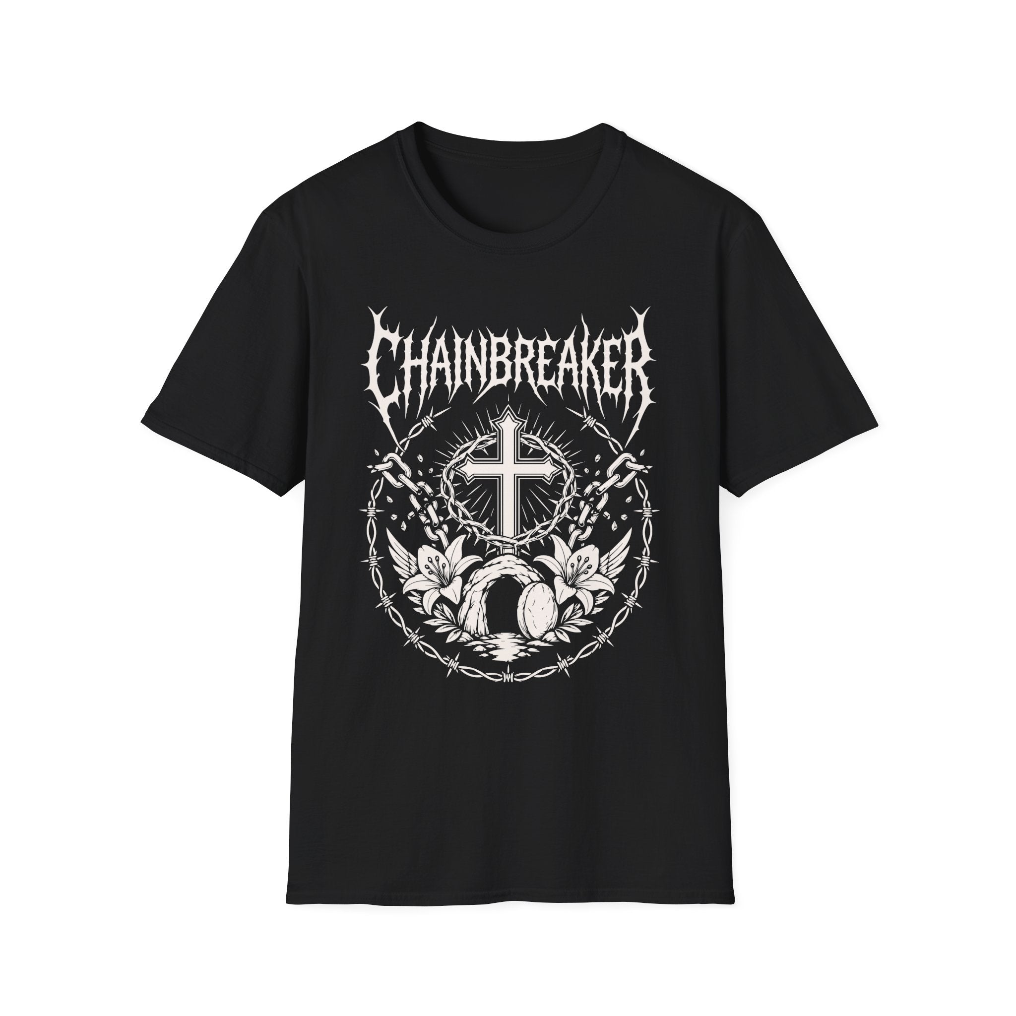 CHAINBREAKER CROSS TOMB METAL T-Shirt