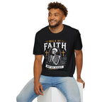 WALK BY FAITH NOT BY SIGHT PRAYING SKELETON T-Shirt