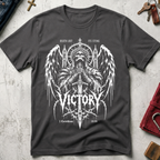 Death Lost Its Sting Christian T-shirt in Charcoal