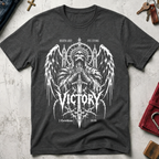 Death Lost Its Sting Christian T-shirt in Dark Heather