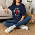 NOT BY POWER LION CROSS T-Shirt