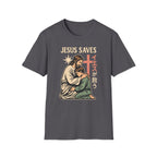 MANGA JESUS SAVES T-Shirt