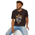 LION CROSS CROWN OF THORNS T-Shirt