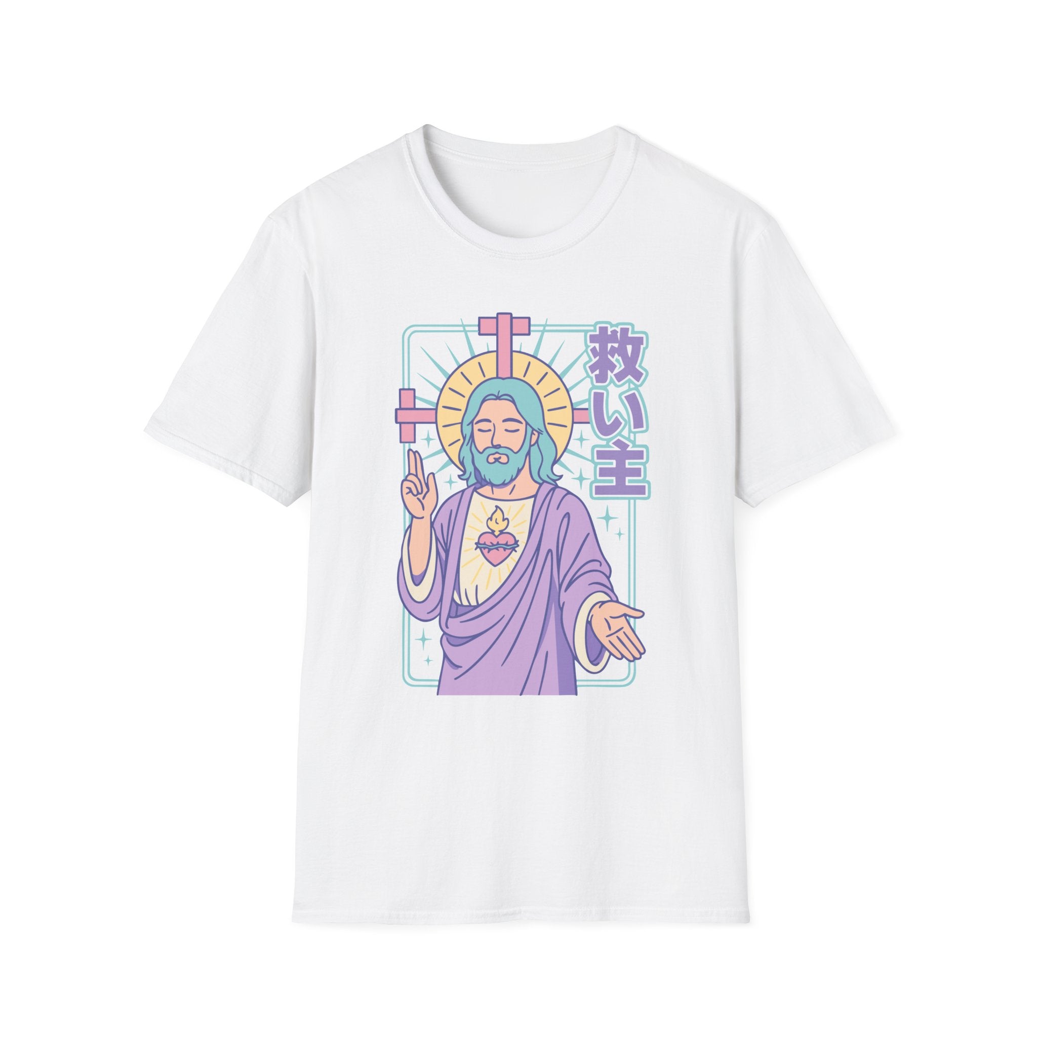 Manga Jesus Pastel 1 T-Shirt