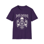DEATH DEFEATED SKULL CIRCLE METAL T-Shirt