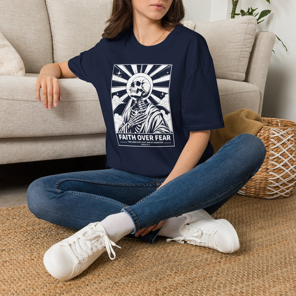 FAITH OVER FEAR THE LORD IS MY LIGHT T-Shirt