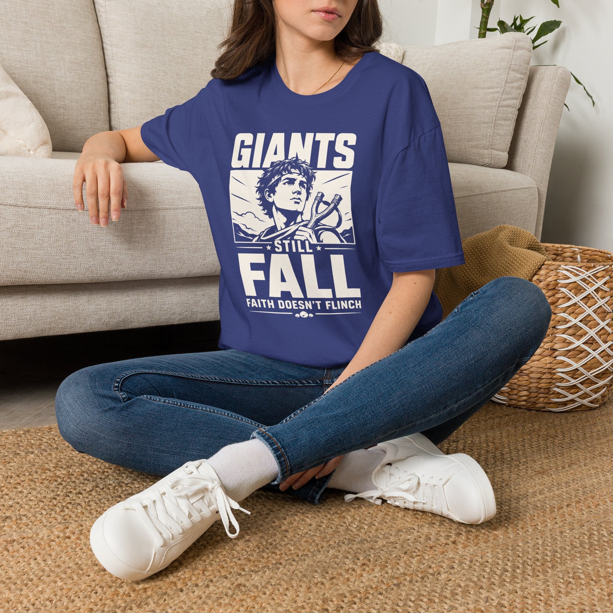 GIANTS STILL FALL FAITH DOESN'T FLINCH T-Shirt