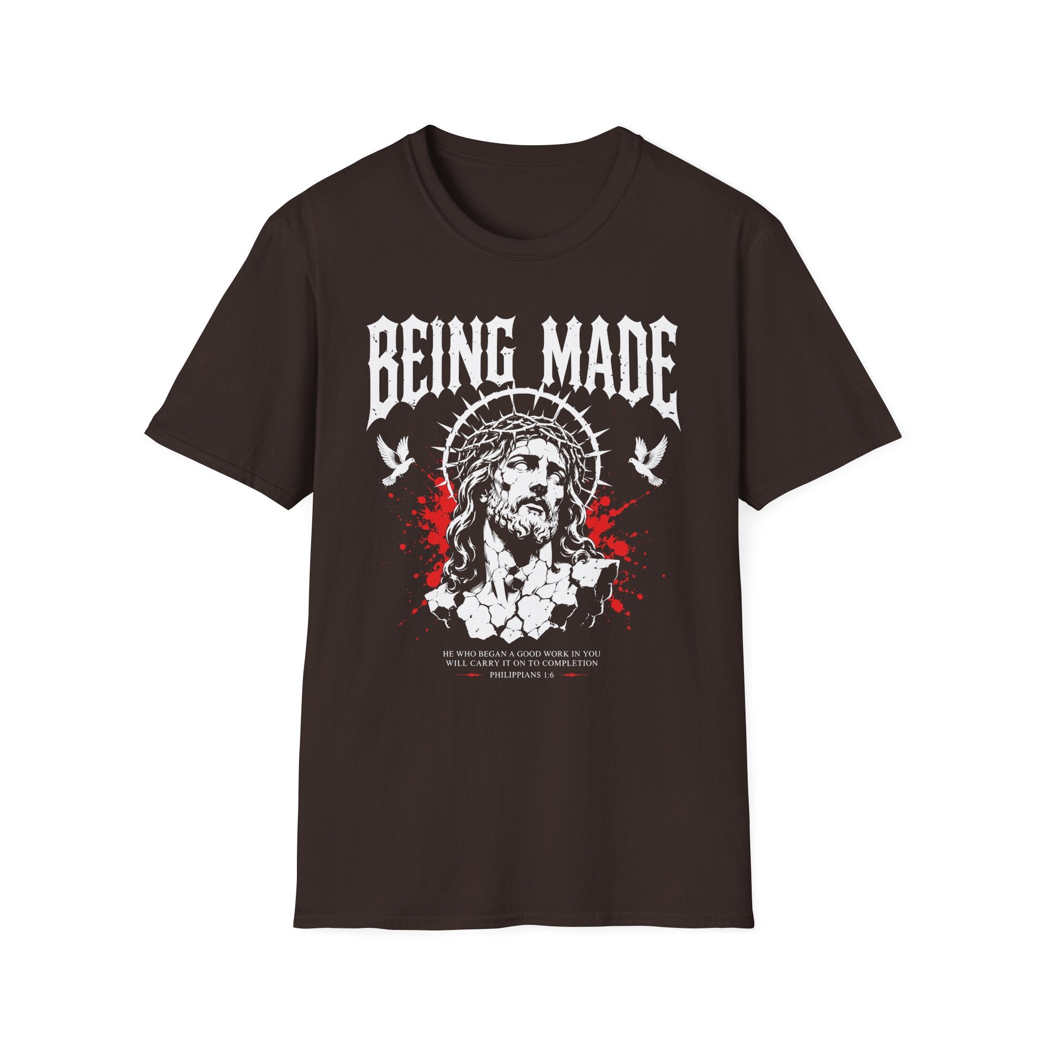 BEING MADE JESUS BROKEN STATUE T-Shirt