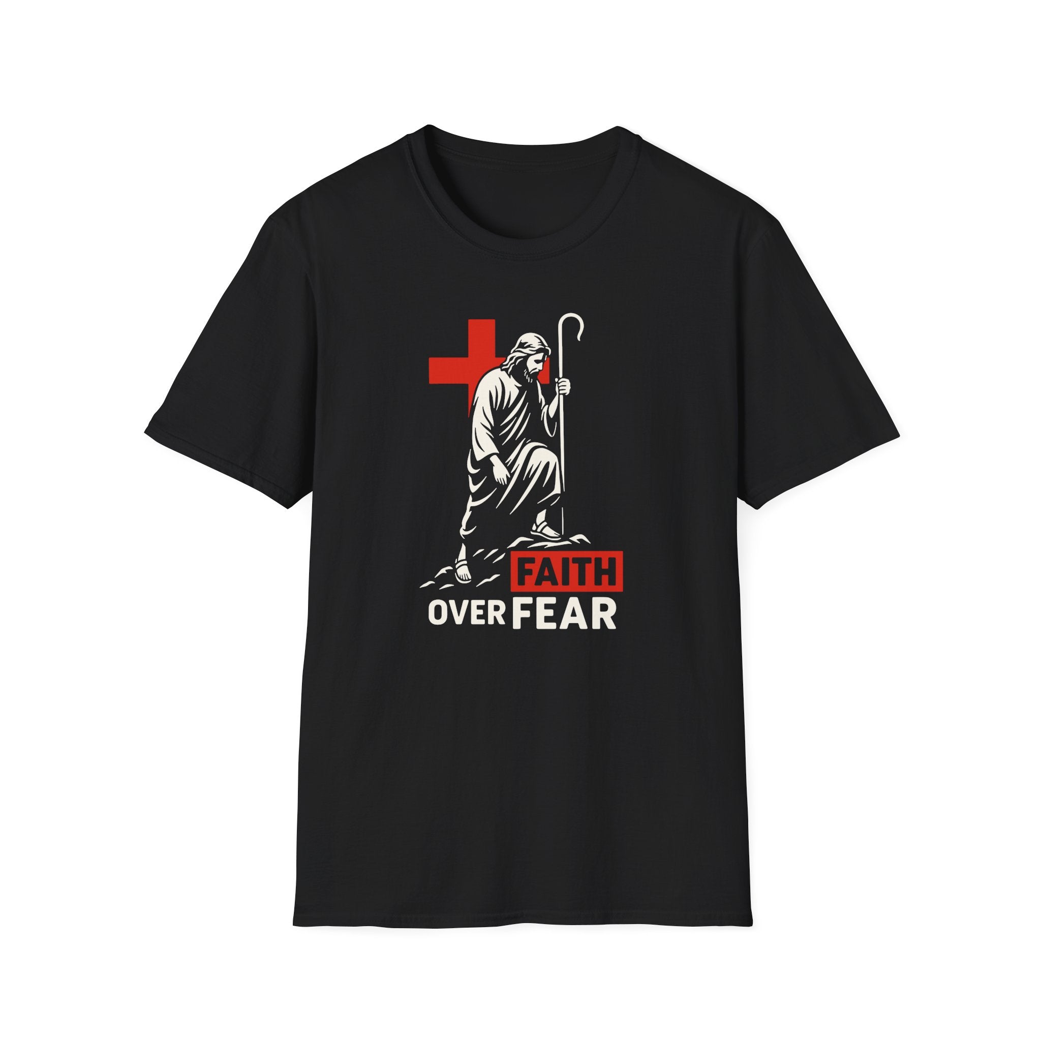 FAITH OVER FEAR JESUS T-Shirt