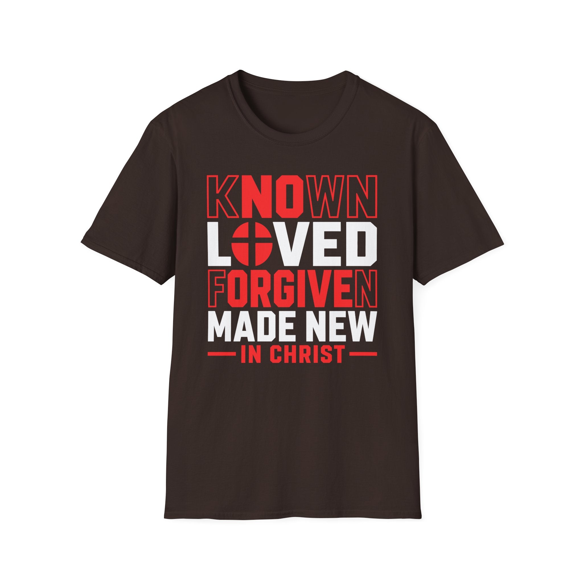 KNOWN LOVED FORGIVEN MADE NEW IN CHRIST T-Shirt