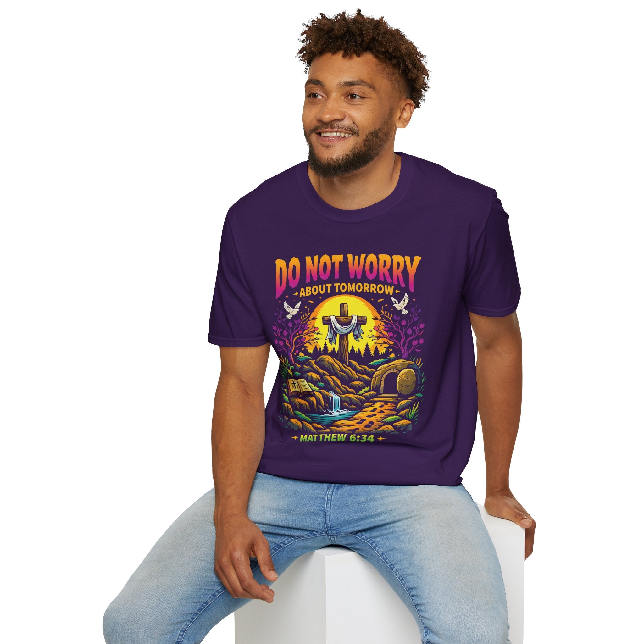 DO NOT WORRY ABOUT TOMORROW COLORFUL T-Shirt