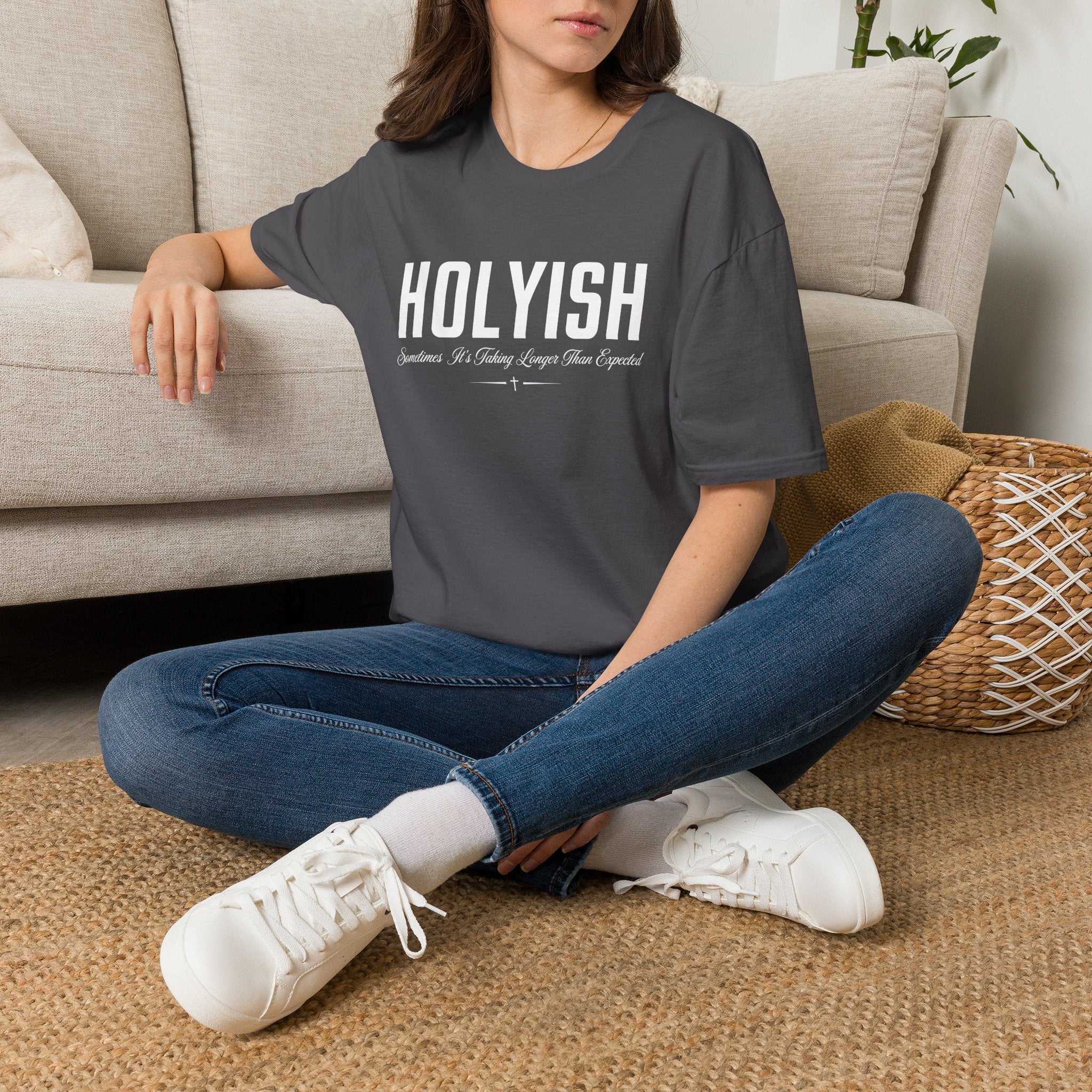 HOLYISH SOMETIMES IT'S TAKING LONGER T-Shirt