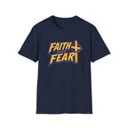 FAITH OVER FEAR YELLOW PURPLE 1 T-Shirt