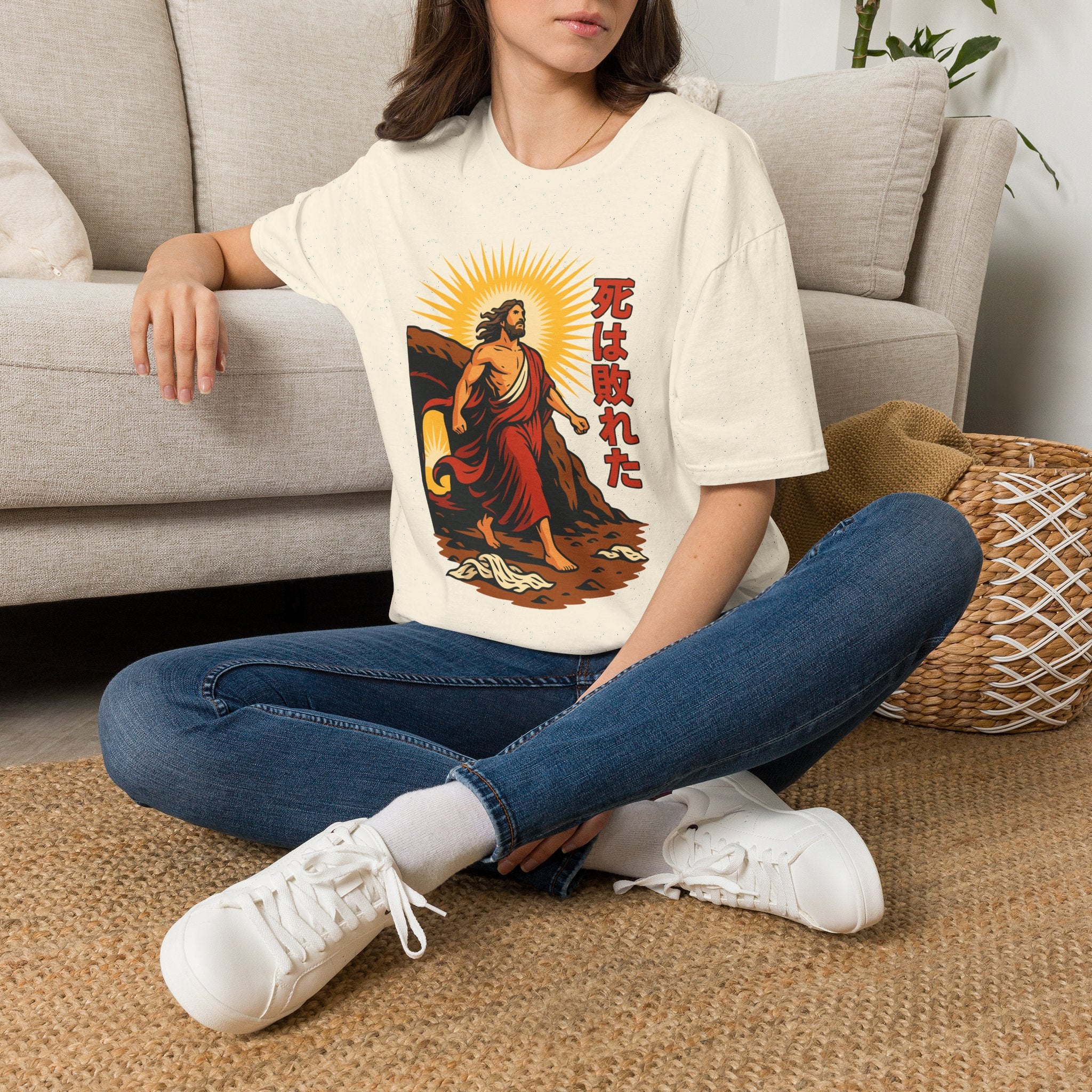 Manga Jesus Tomb Resurrection 2 T-Shirt