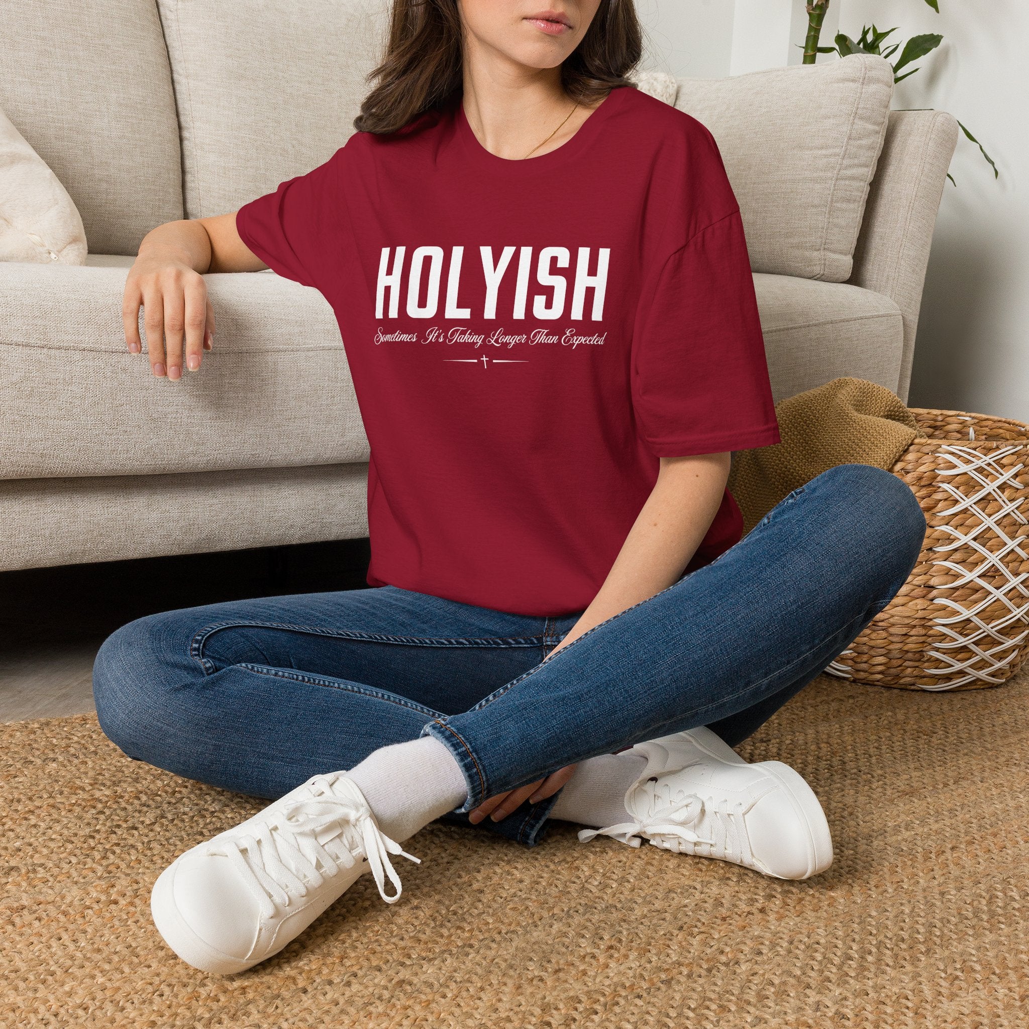 HOLYISH SOMETIMES IT'S TAKING LONGER T-Shirt