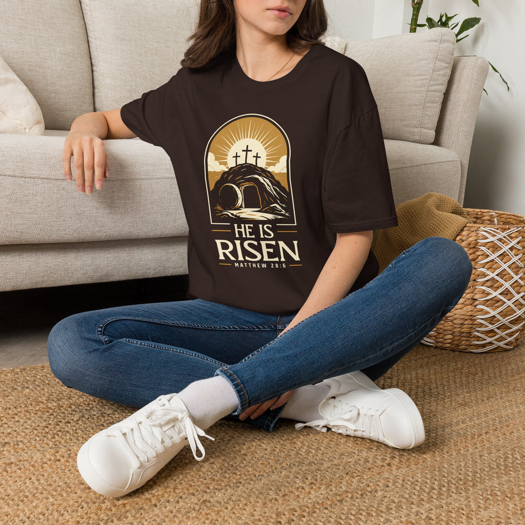 HE IS RISEN TOMB T-Shirt