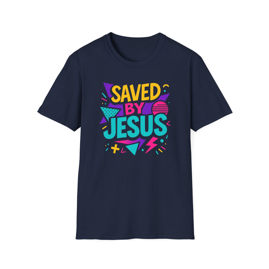 SAVED BY JESUS RETRO T-Shirt
