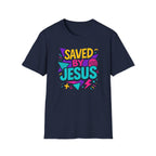 SAVED BY JESUS RETRO T-Shirt