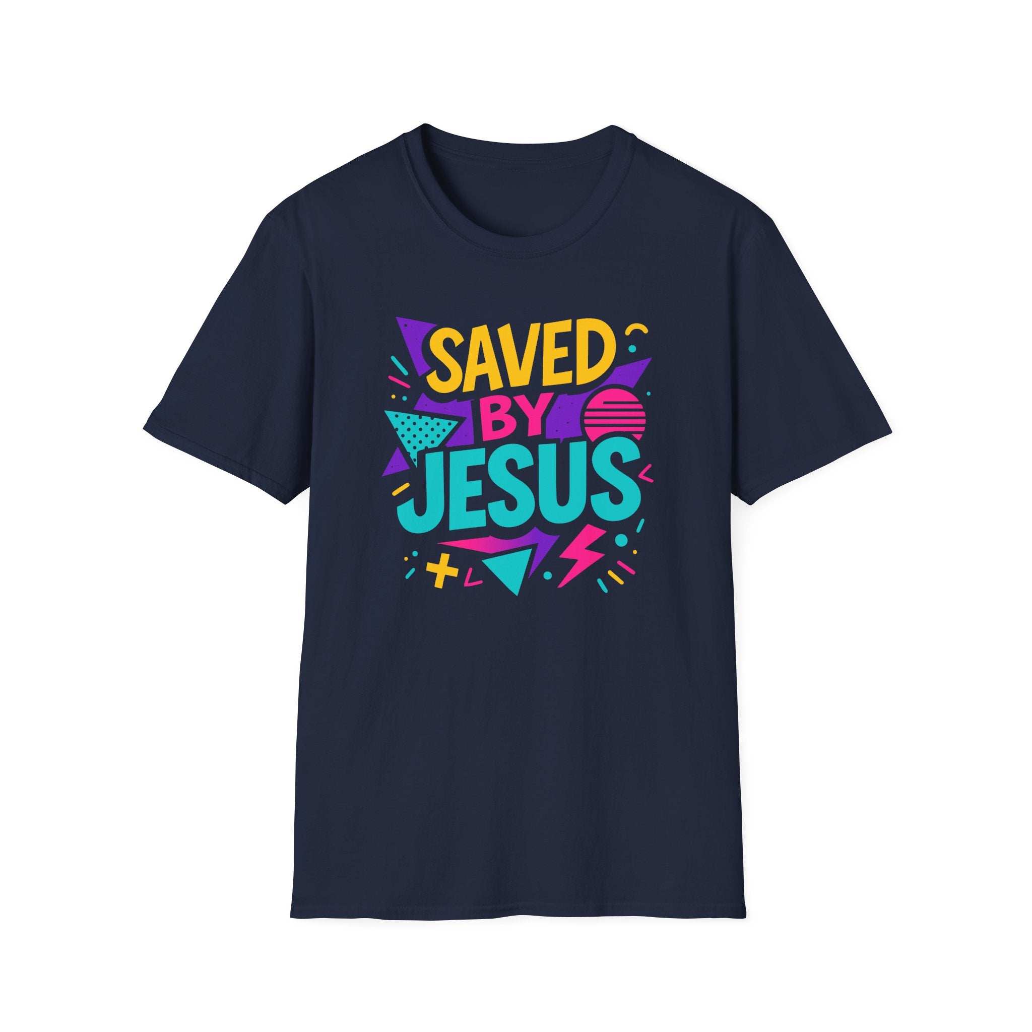 SAVED BY JESUS RETRO T-Shirt