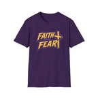FAITH OVER FEAR YELLOW PURPLE 1 T-Shirt