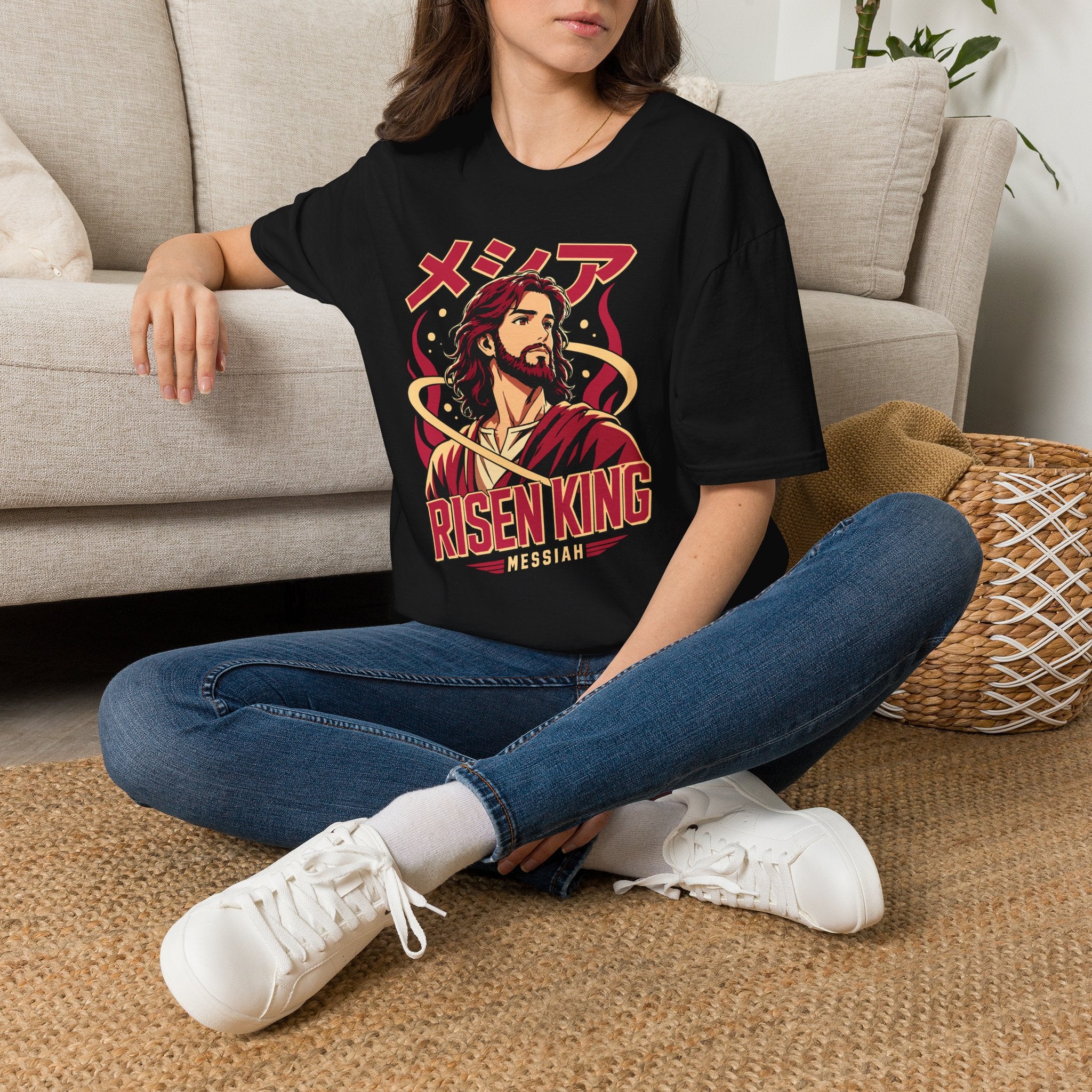 RISEN KING MESSIAH JESUS ANIME T-Shirt