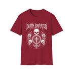 DEATH DEFEATED SKULL CIRCLE METAL T-Shirt