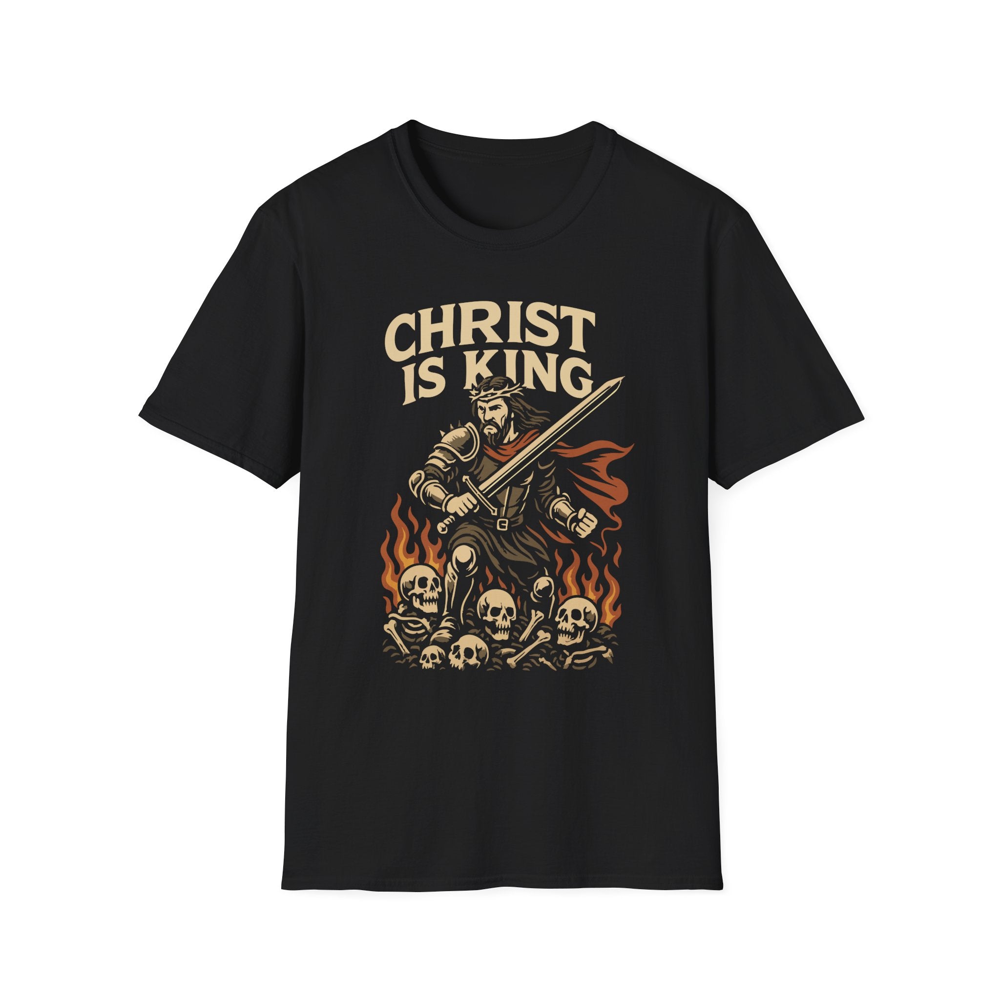 Christ Is King Knight T-Shirt