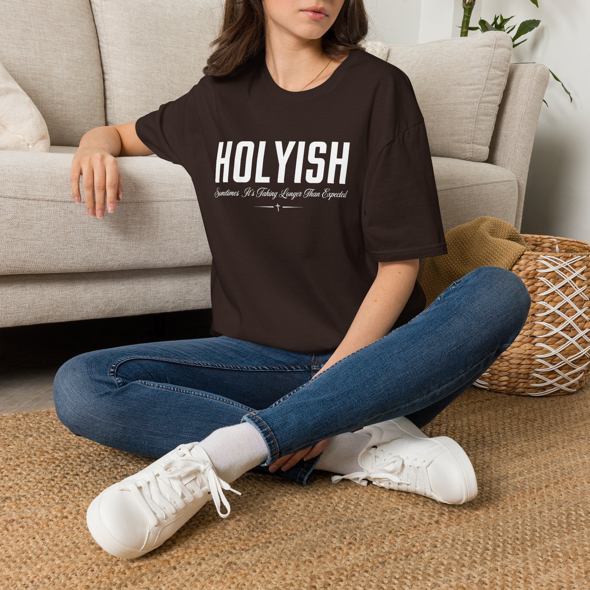HOLYISH SOMETIMES IT'S TAKING LONGER T-Shirt