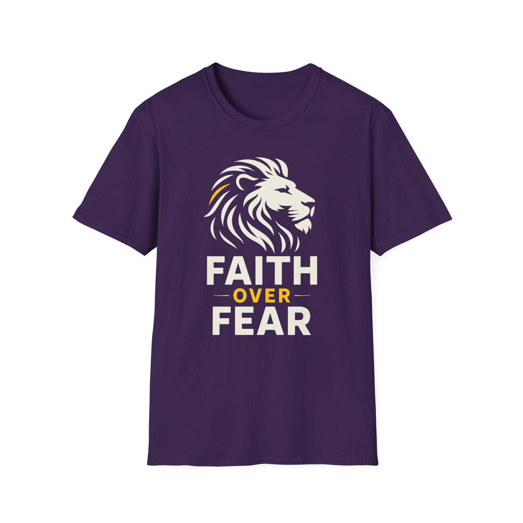 FAITH OVER FEAR LION T-Shirt