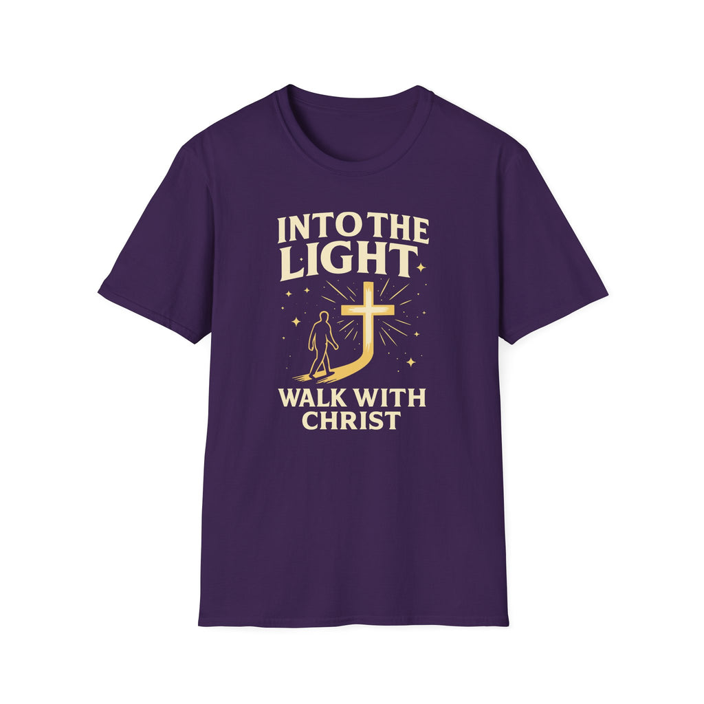 INTO THE LIGHT WALK WITH CHRIST T-Shirt