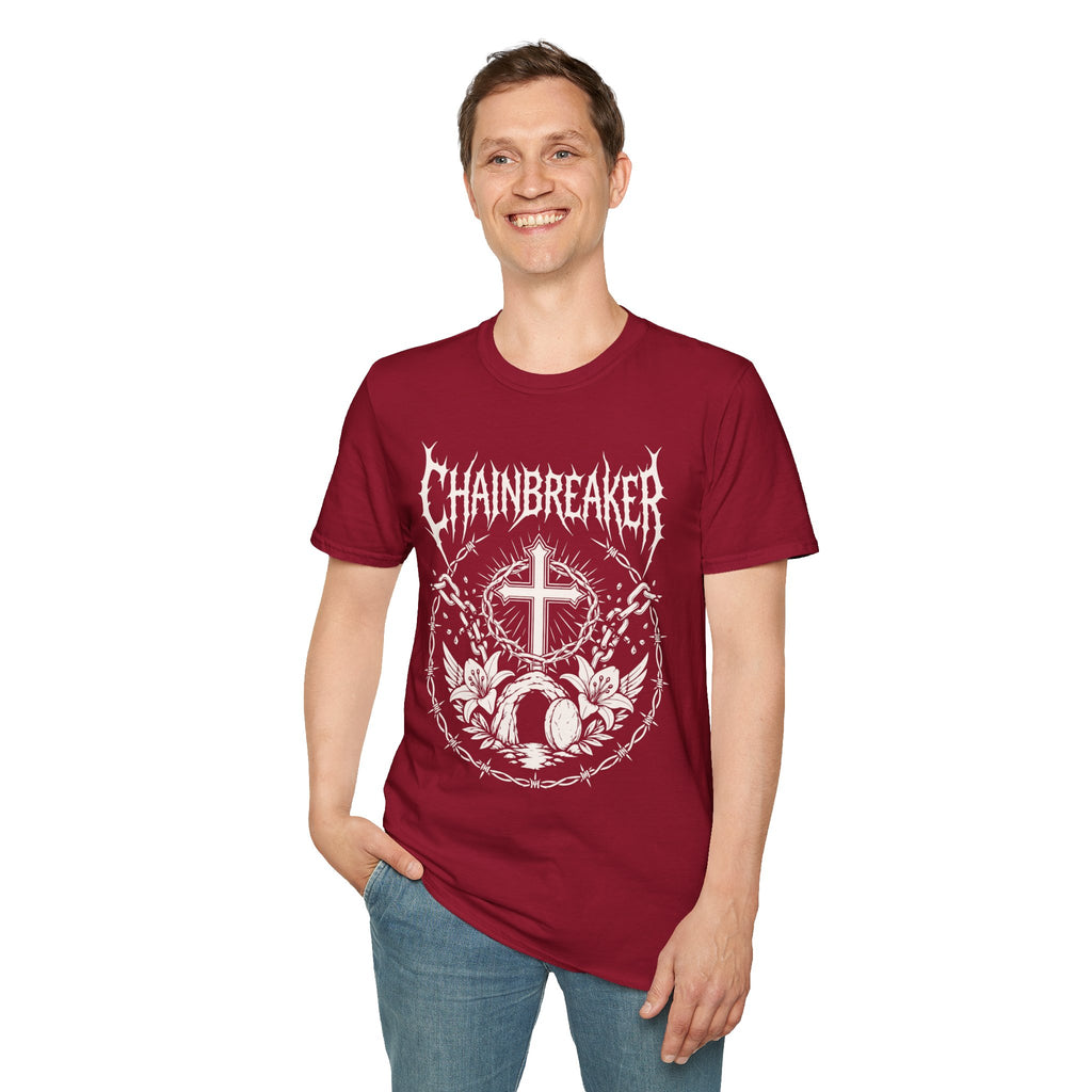 CHAINBREAKER CROSS TOMB METAL T-Shirt