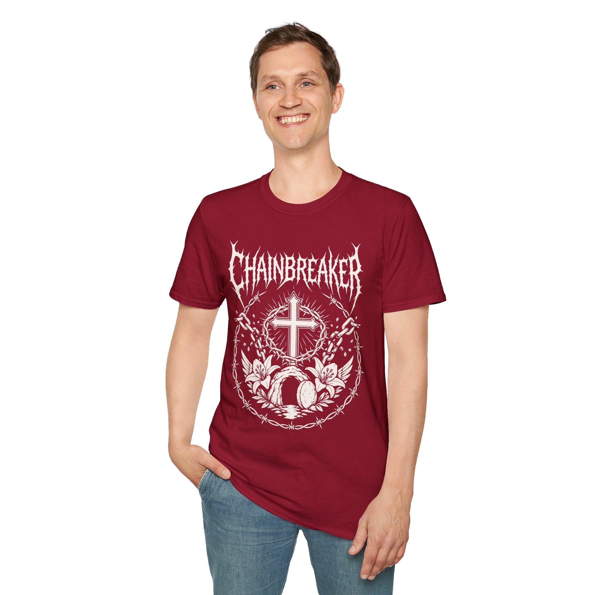 CHAINBREAKER CROSS TOMB METAL T-Shirt
