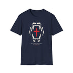NOT BY POWER LION CROSS T-Shirt