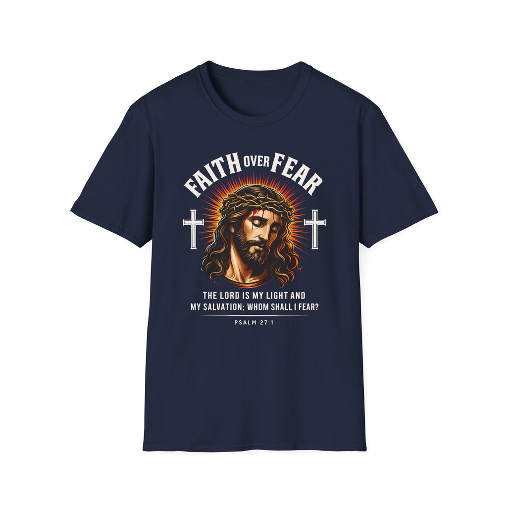 FAITH OVER FEAR JESUS CROWN OF THORNS T-Shirt