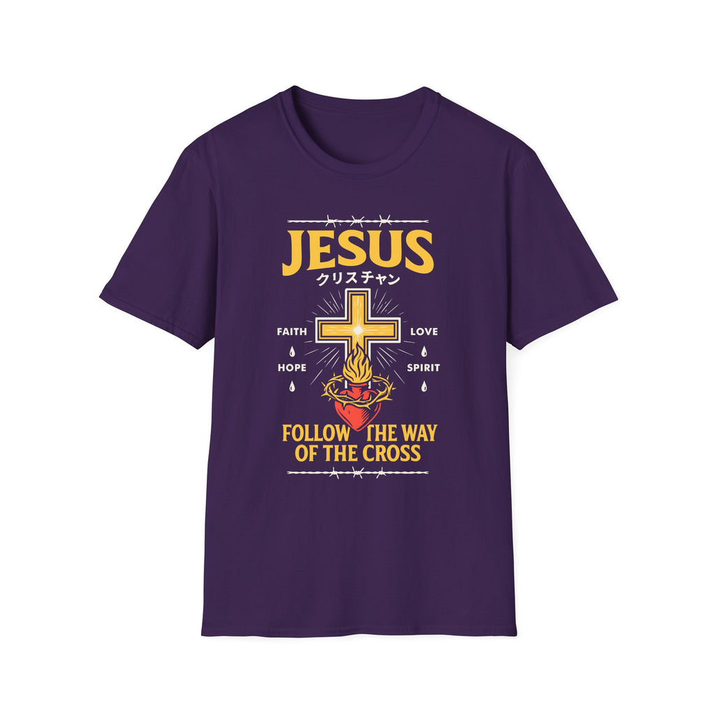 JESUS FOLLOW THE WAY OF THE CROSS T-Shirt
