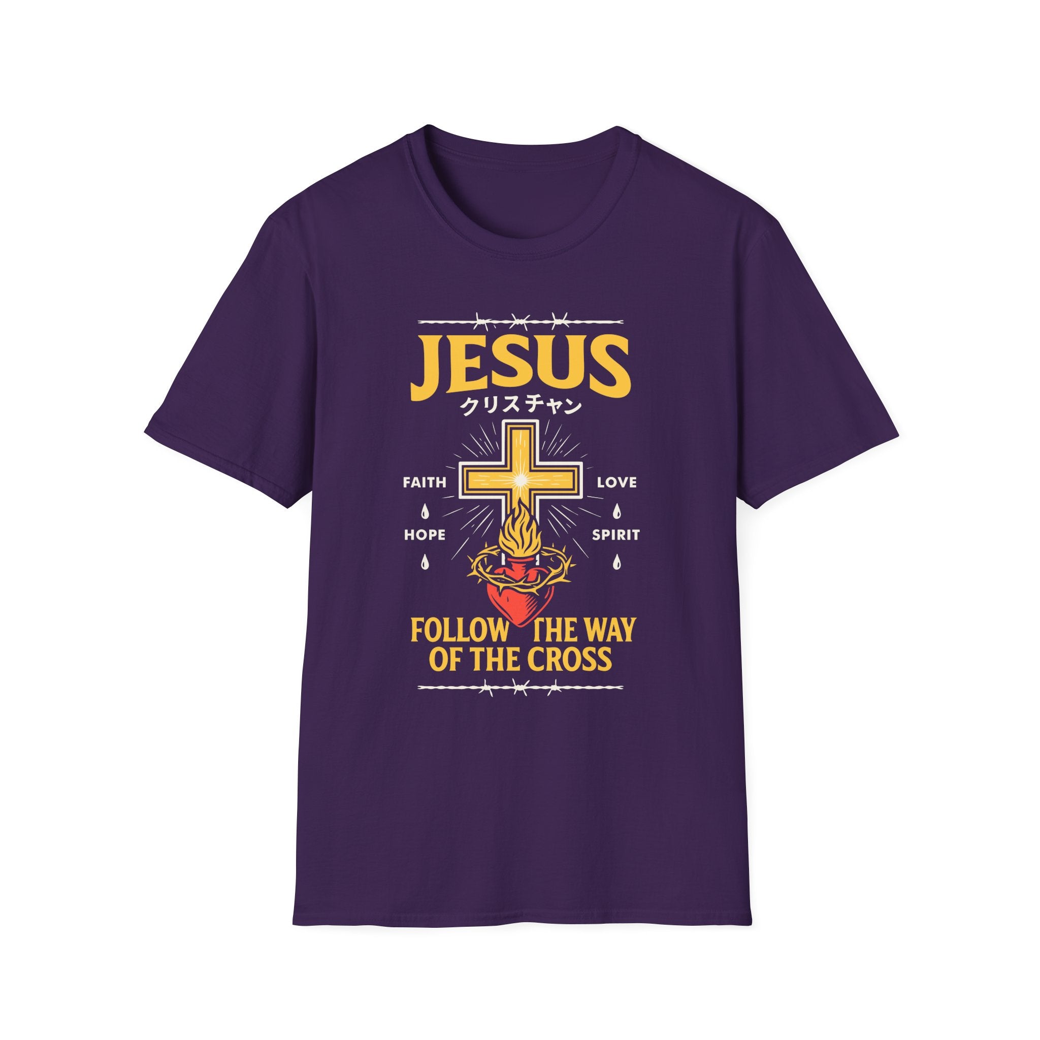 JESUS FOLLOW THE WAY OF THE CROSS T-Shirt