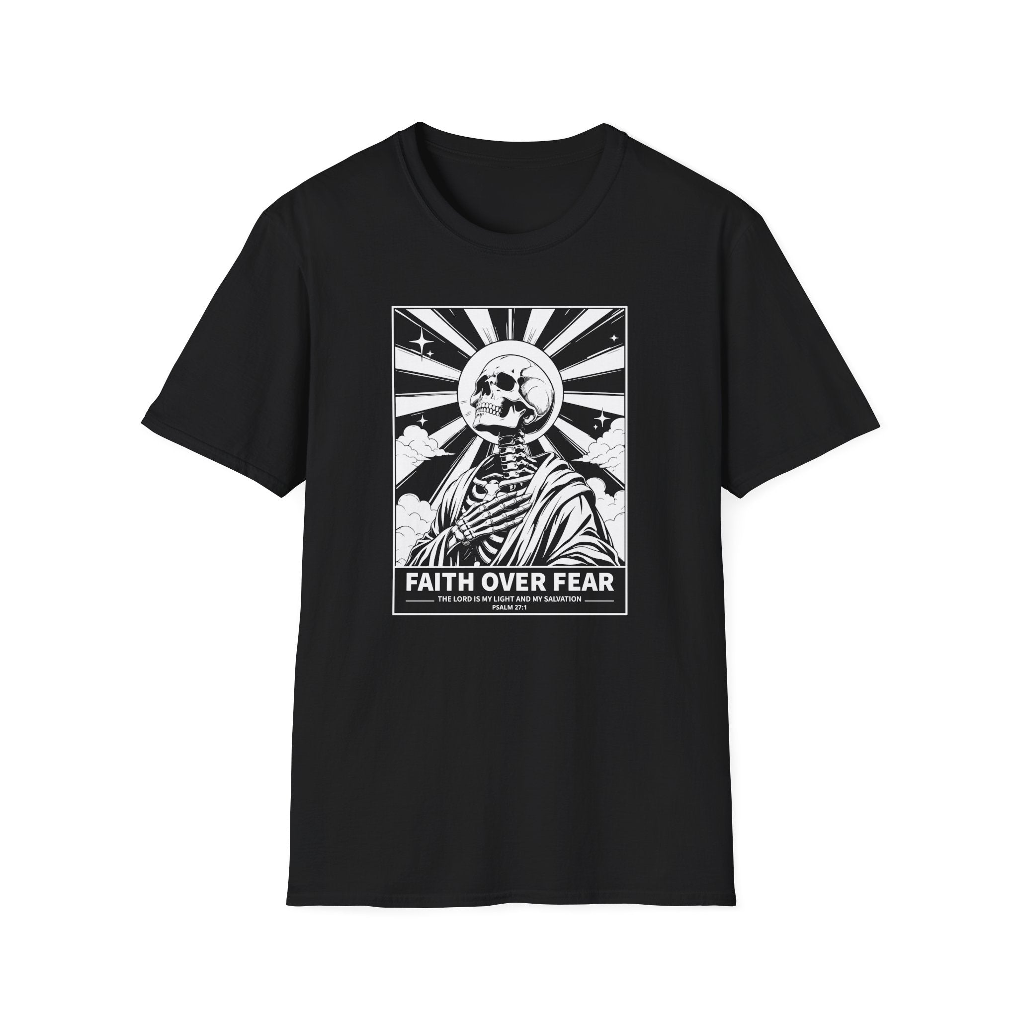 FAITH OVER FEAR THE LORD IS MY LIGHT T-Shirt