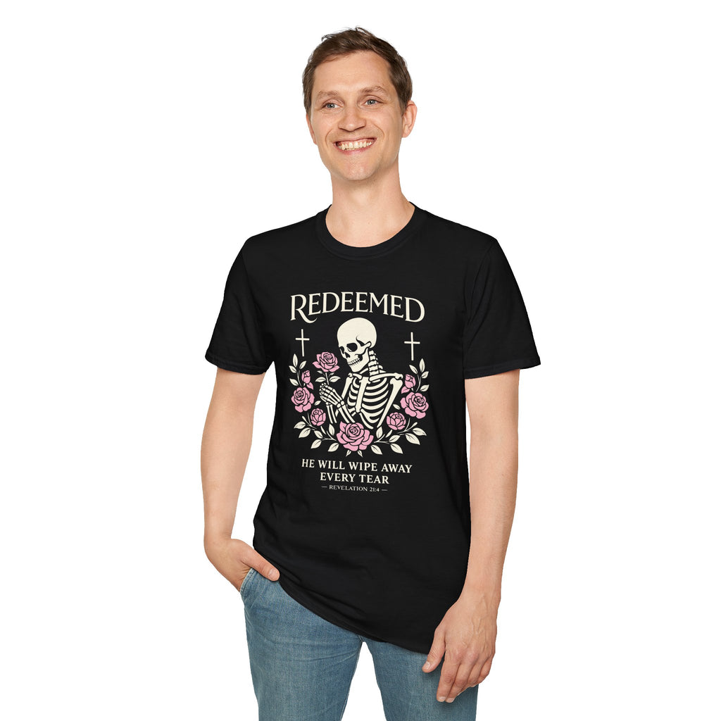 REDEEMED HE WILL WIPE AWAY EVERY TEAR T-Shirt