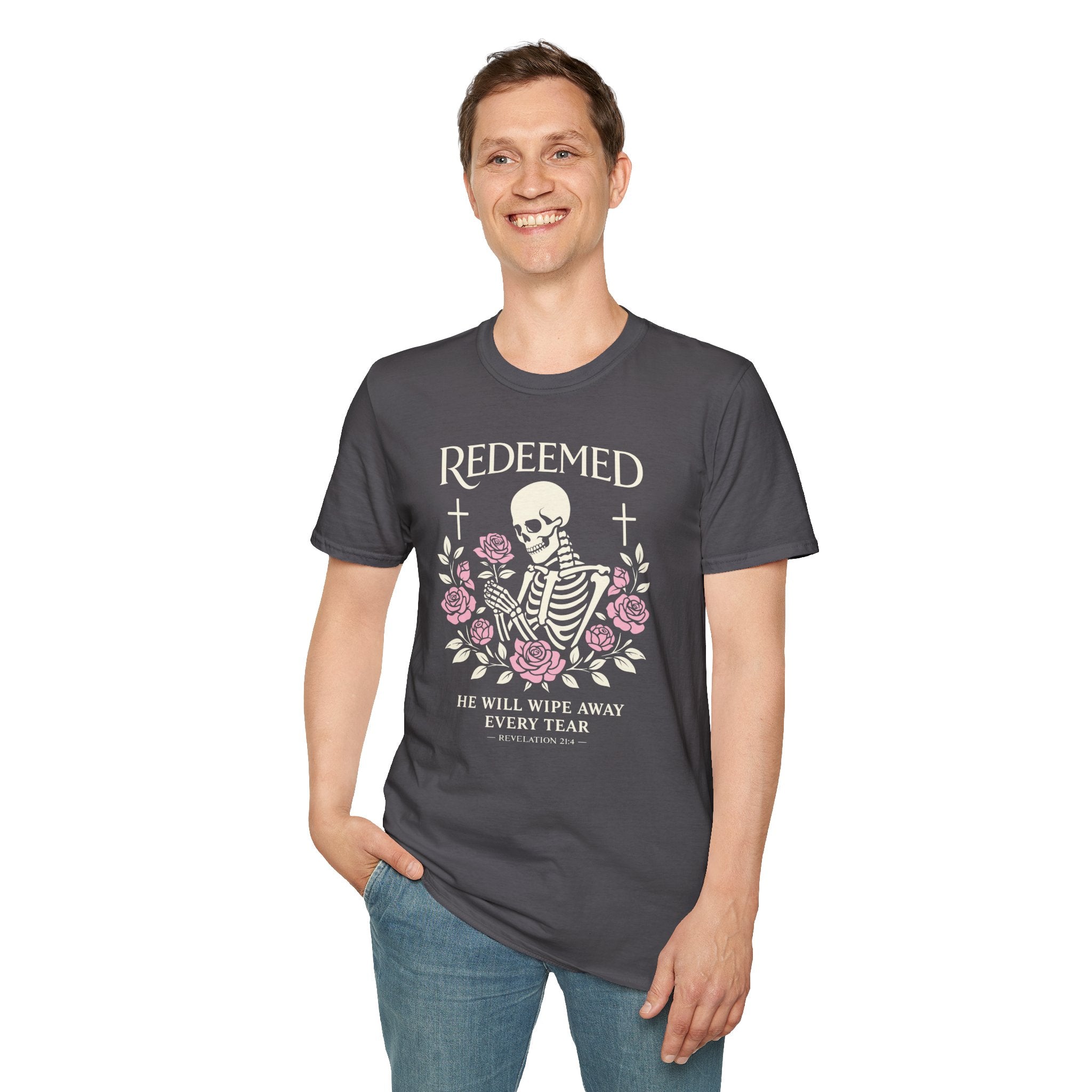 REDEEMED HE WILL WIPE AWAY EVERY TEAR T-Shirt