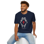 NOT BY POWER LION CROSS T-Shirt