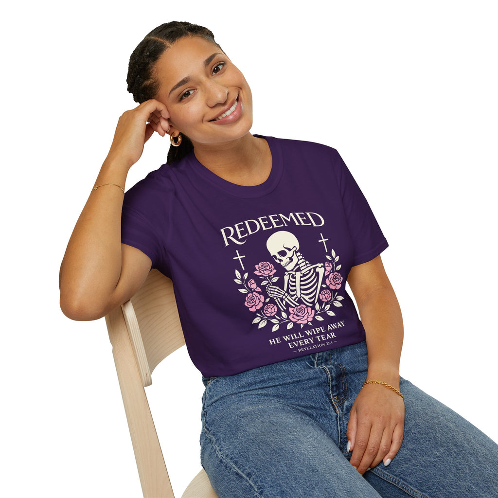 REDEEMED HE WILL WIPE AWAY EVERY TEAR T-Shirt