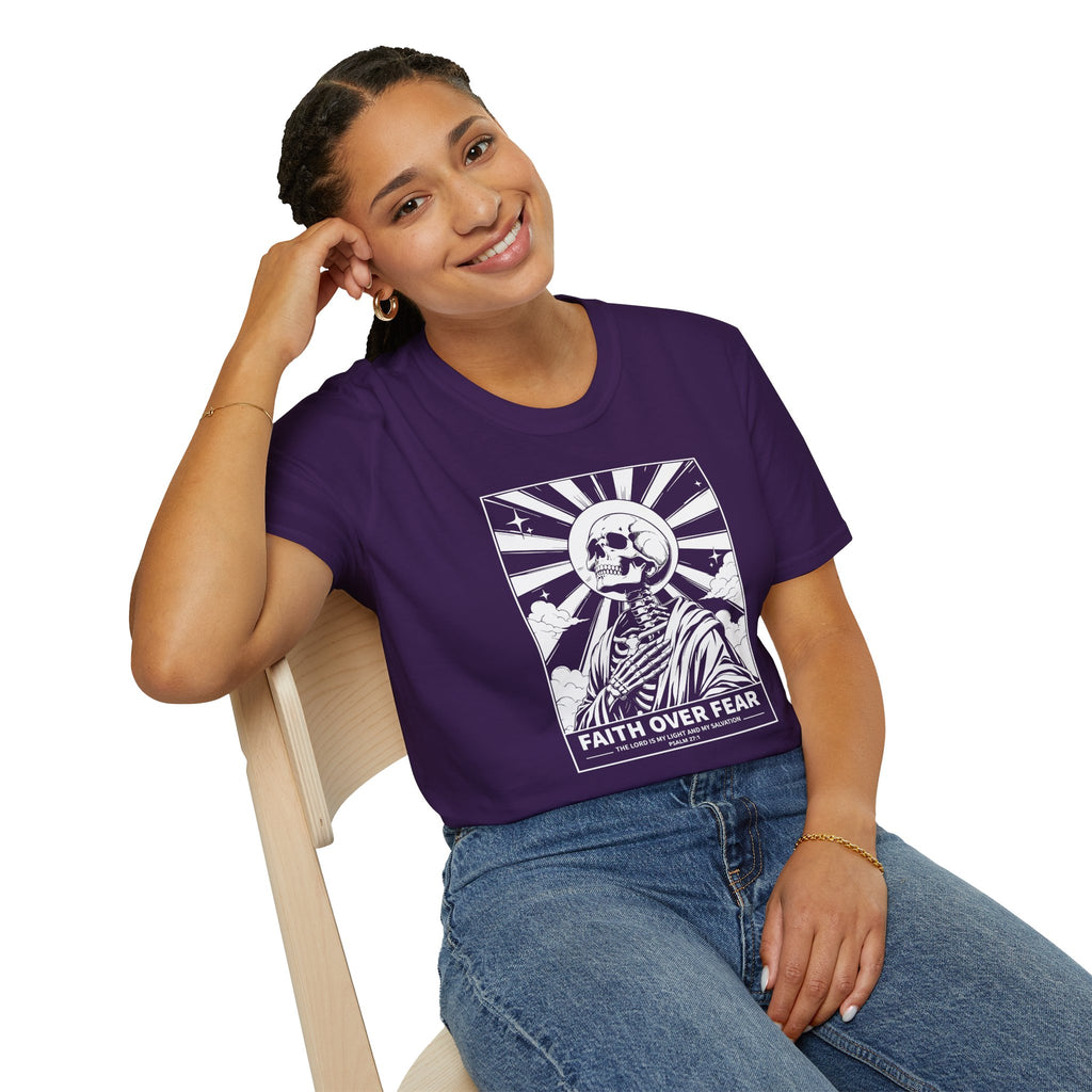 FAITH OVER FEAR THE LORD IS MY LIGHT T-Shirt