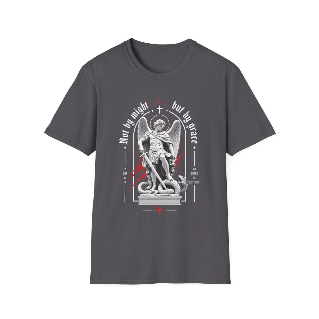 NOT BY MIGHT BUT BY GRACE RENAISSANCE STATUE T-Shirt