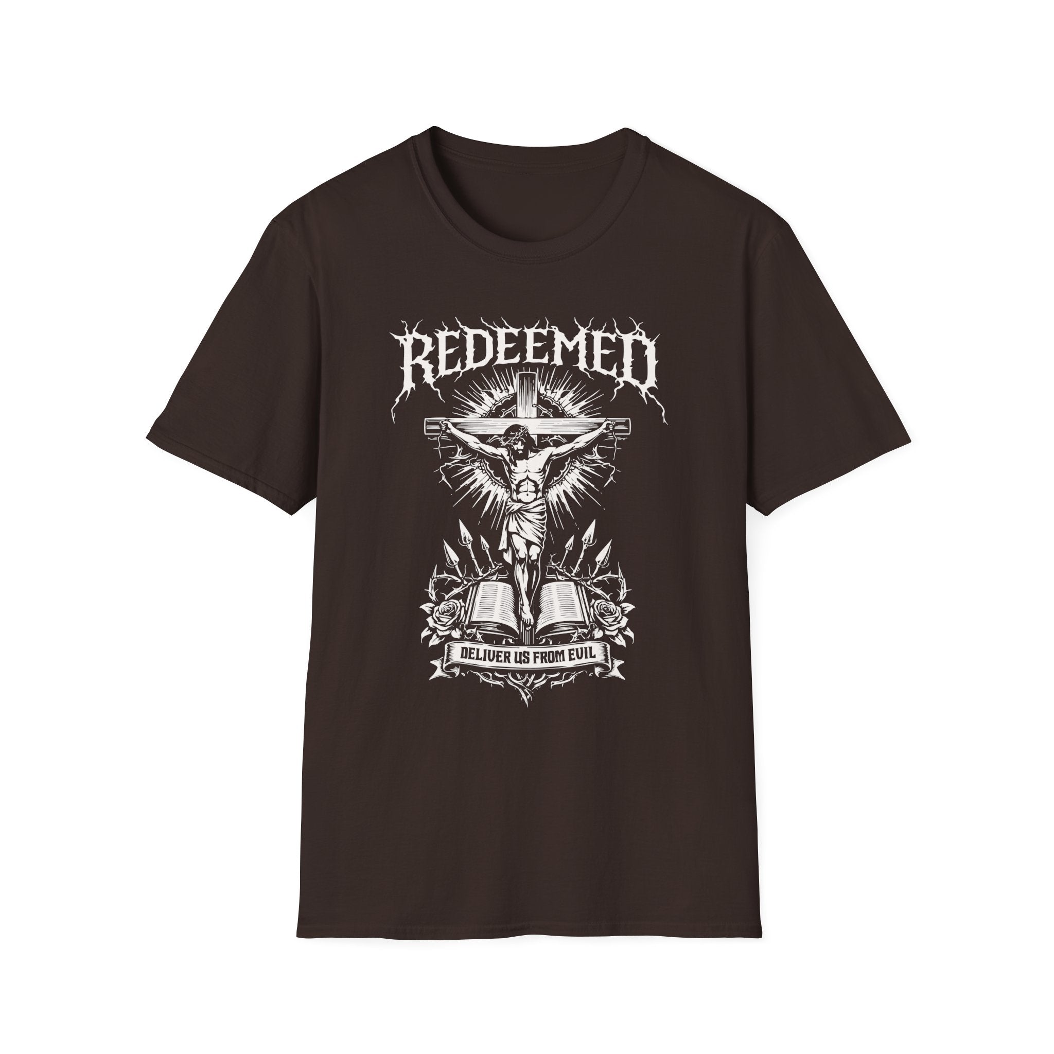 REDEEMED JESUS CROSS METAL T-Shirt